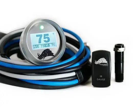 Razorback Technology 3.2 Dimmable Infrared Belt Temp Gauge 5
