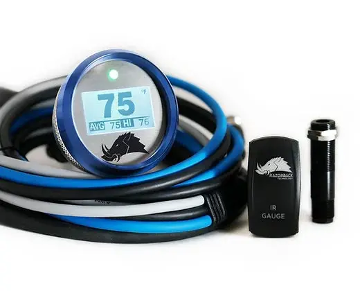 Razorback Technology 3.2 Dimmable Infrared Belt Temp Gauge 6