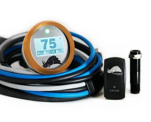 Razorback Technology 3.2 Dimmable Infrared Belt Temp Gauge 7