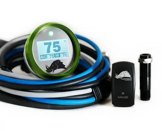 Razorback Technology 3.2 Dimmable Infrared Belt Temp Gauge 9