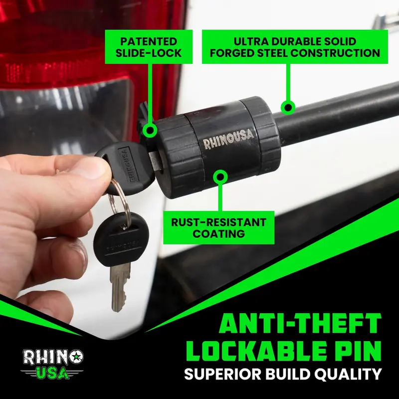 Rhino Usa 2.5" Locking Trailer Hitch Pin 2