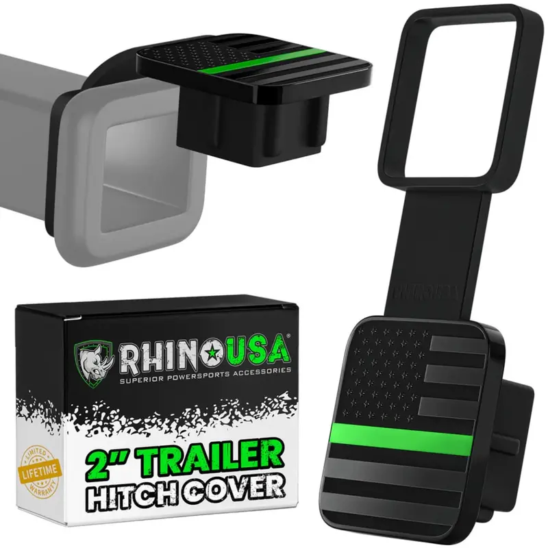 Rhino Usa 2" American Flag Hitch Cover 2