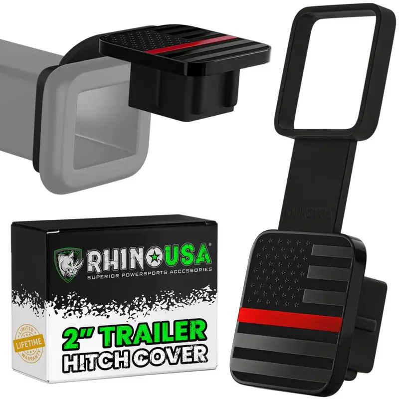 Rhino Usa 2" American Flag Hitch Cover 4
