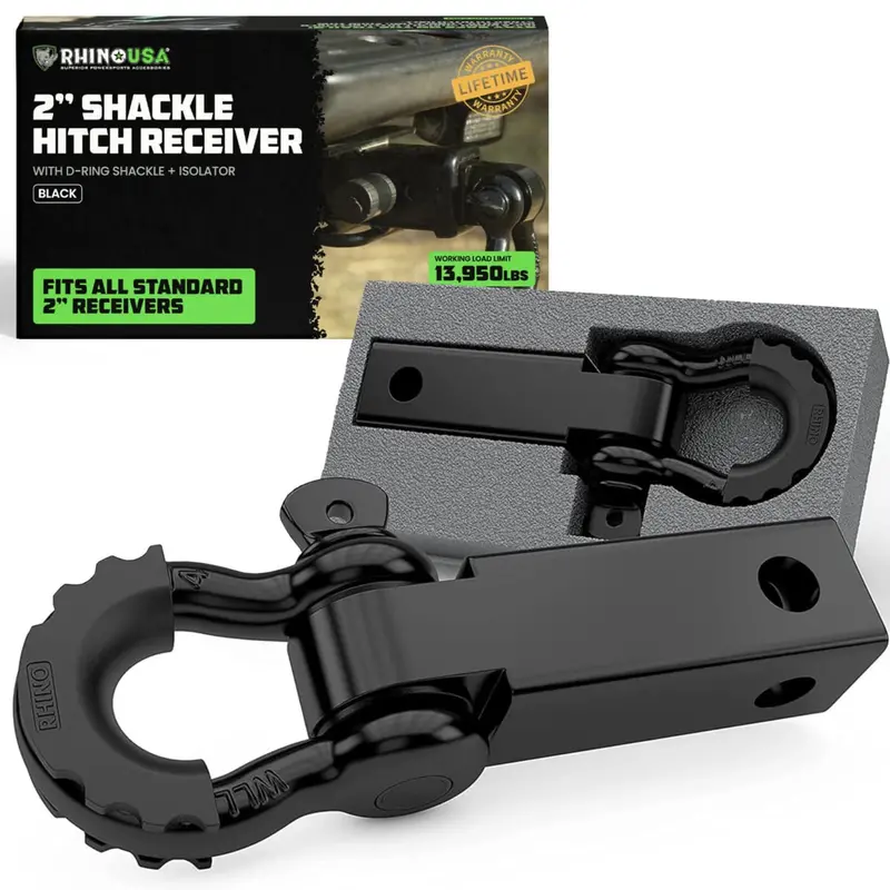 Rhino Usa 2" Shackle Hitch Receiver 1