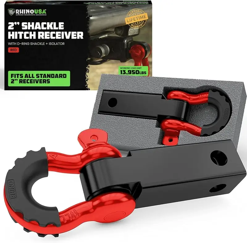 Rhino Usa 2" Shackle Hitch Receiver 2
