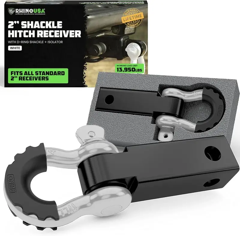 Rhino Usa 2" Shackle Hitch Receiver 3