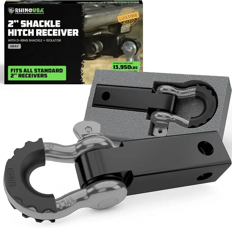 Rhino Usa 2" Shackle Hitch Receiver 4