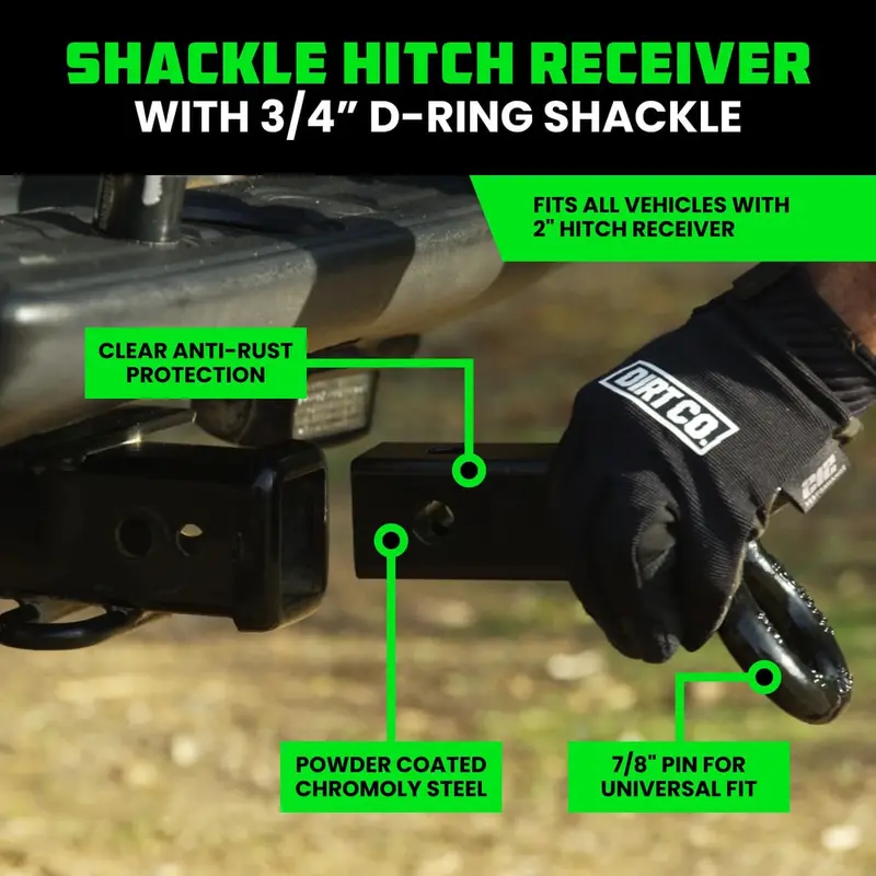 Rhino Usa 2" Shackle Hitch Receiver 5