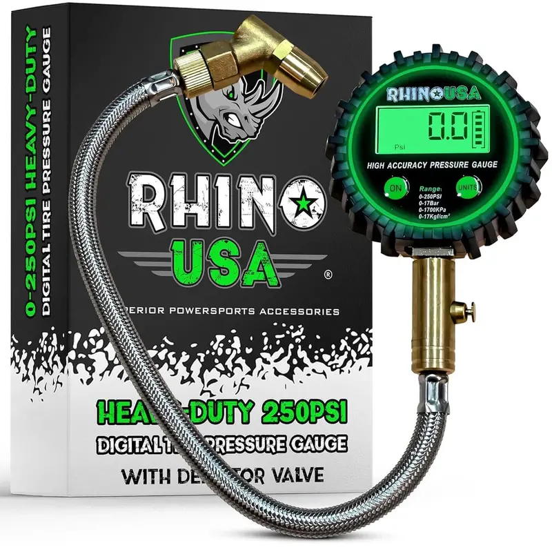 Rhino Usa 250 Psi Digital Tire Gauge 1