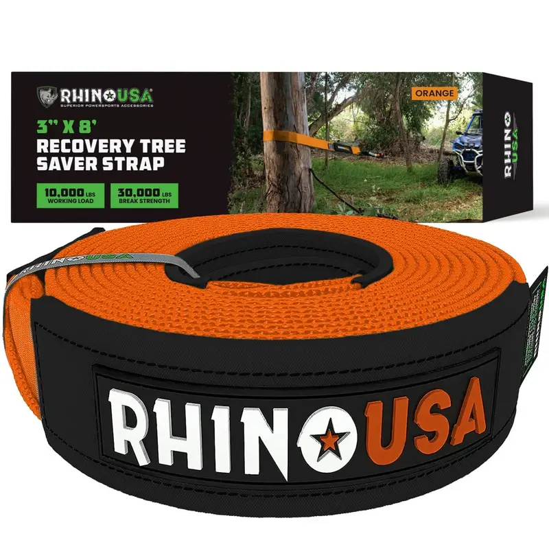 Rhino Usa 3" X 8' Recovery Tree Saver Strap 4