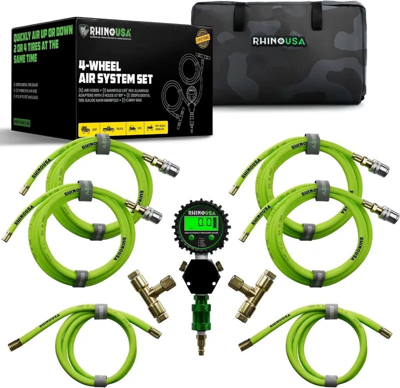 Rhino Usa 4-Wheel Tire Inflation/Deflation System 1