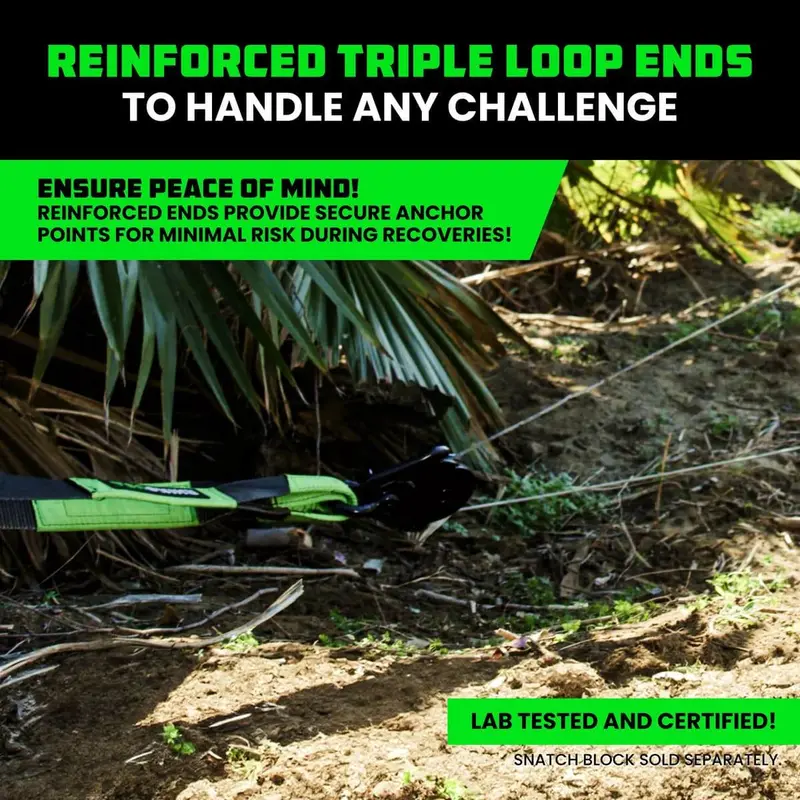 Rhino Usa 4" X 10' Recovery Tree Saver Strap 4