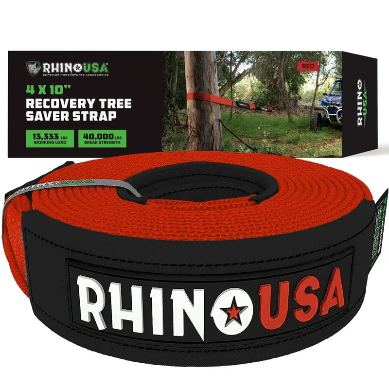 Rhino Usa 4" X 10' Recovery Tree Saver Strap 5