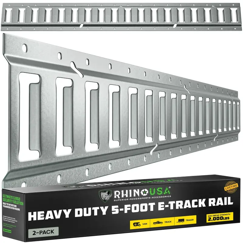 Rhino Usa 5Ft E-Track Tie-Down Rails 4