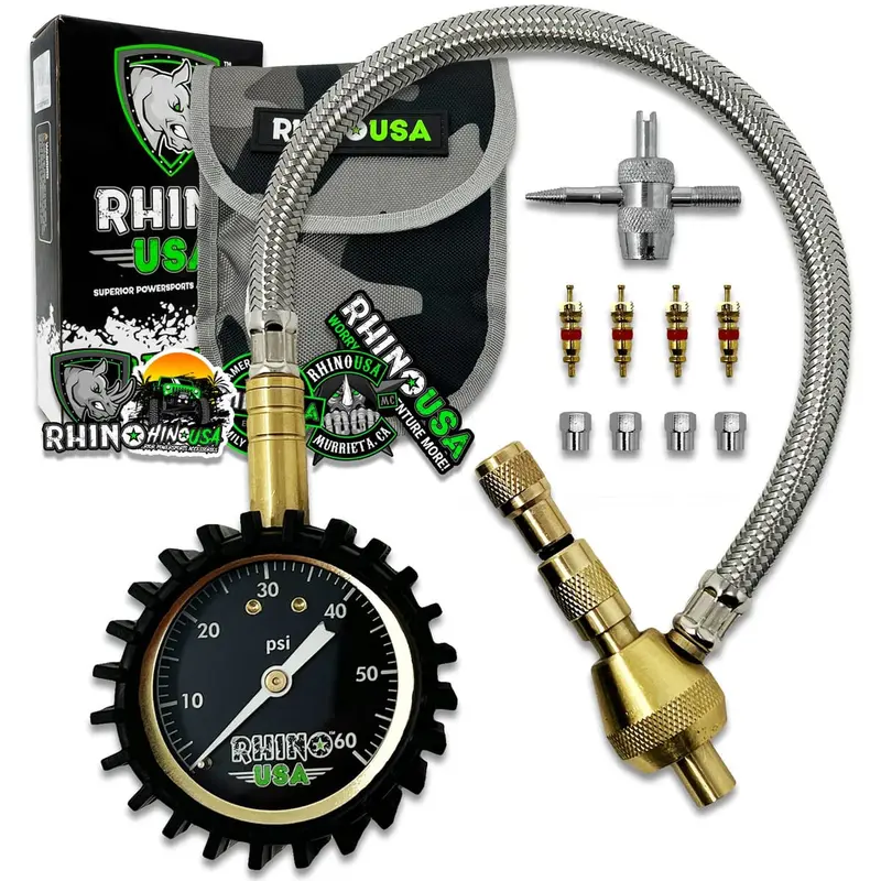 Rhino Usa 60 Psi Tire Deflator Gauge 1