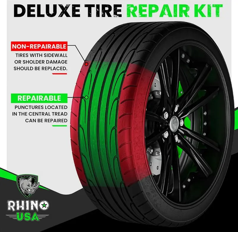 Rhino Usa 86 Piece Tire Repair Kit 2
