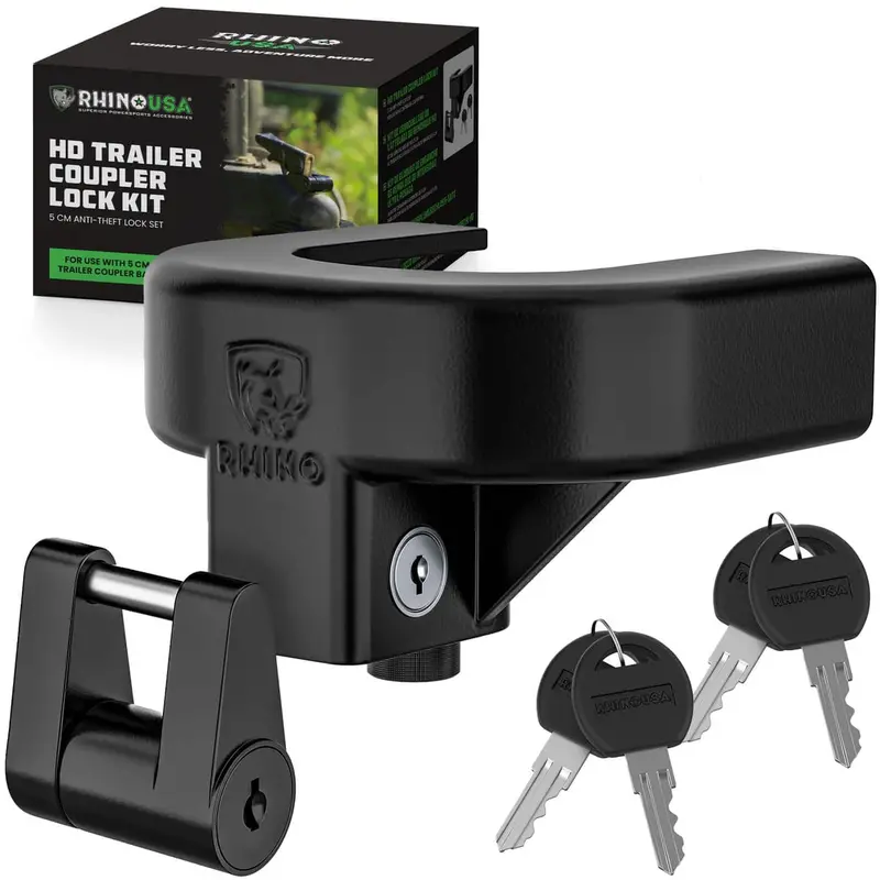 Rhino Usa Trailer Coupler Lock Kits 1