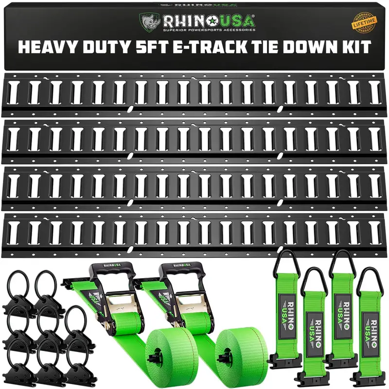 Rhino Usa Ultimate E-Track Tie-Down Kit 1
