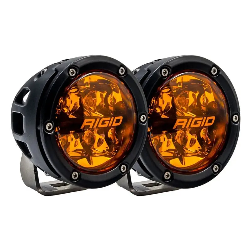 Rigid 360-Series 4" Spot Amber Pro Pod Light - Pair 1