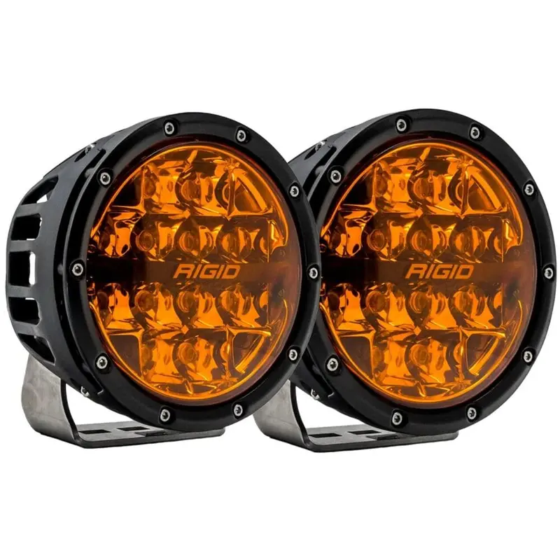 Rigid 360-Series 6" Spot Amber Pro Pod Light - Pair 1