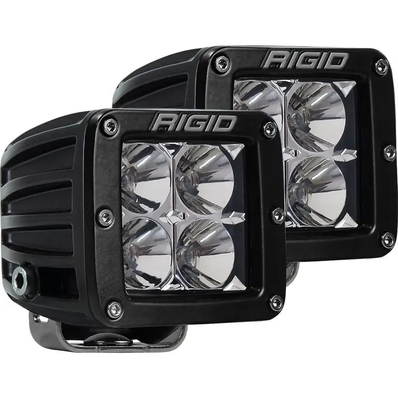 Rigid D-Series Pro Flood Surface Mount Pod Light - Pair 1