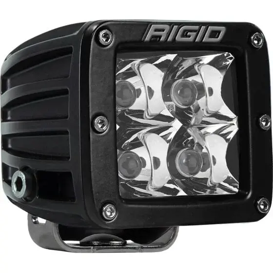 Rigid D-Series Pro Spot Surface Mount Black 1 Lights 1