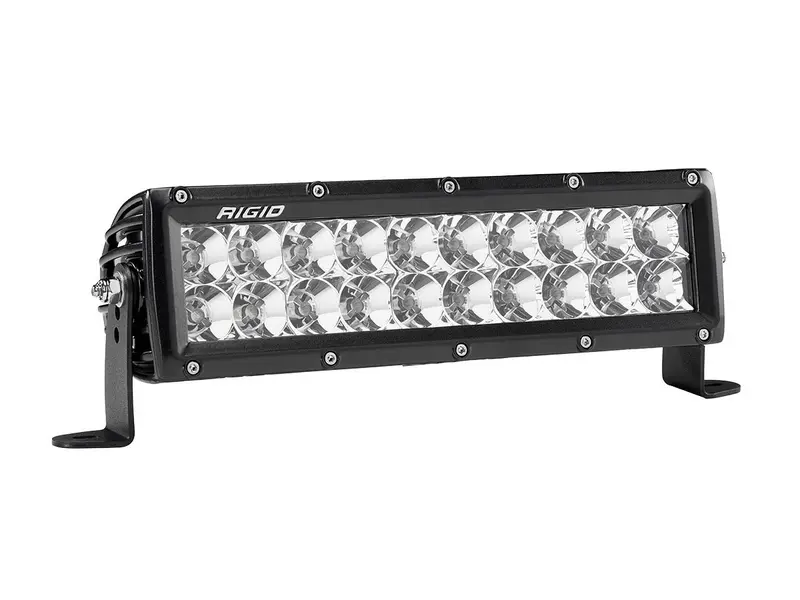 Rigid E-Series 10" Pro Flood Surface Mount Light Bar - Black 1
