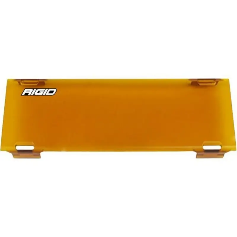 Rigid E-Series 10" Yellow Polycarbonate Plastic Cover 1