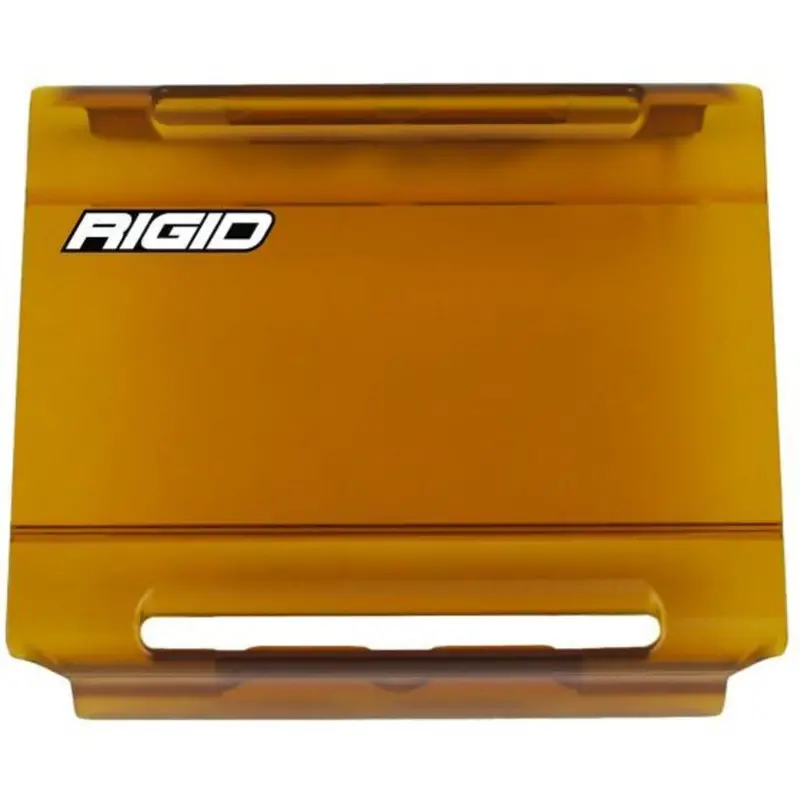 Rigid E-Seris 4" Yellow Polycarbonate Plastic Cover 1