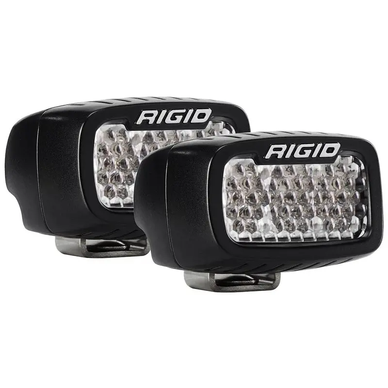 Rigid Sr-M Series Flood Diffused Pro Surface Mount Pod Light Backup Kit 1