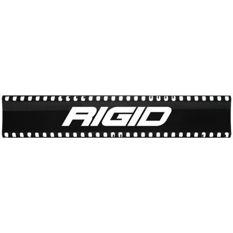 Rigid Sr-Series 10" Black Polycarbonate Plastic Cover 1