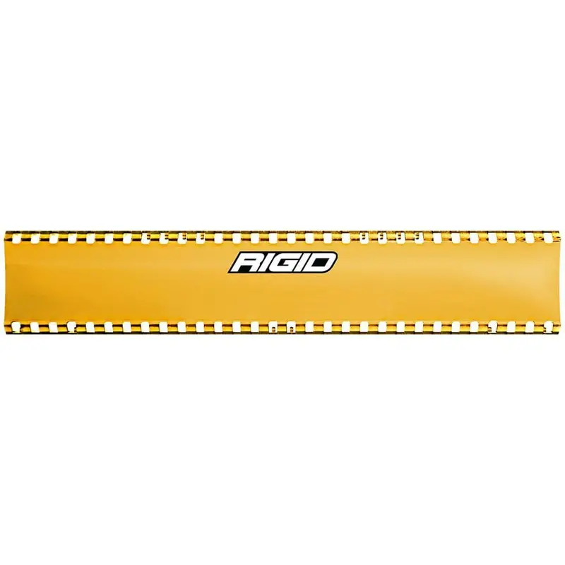 Rigid Sr-Series 10" Yellow Polycarbonate Plastic Cover 1