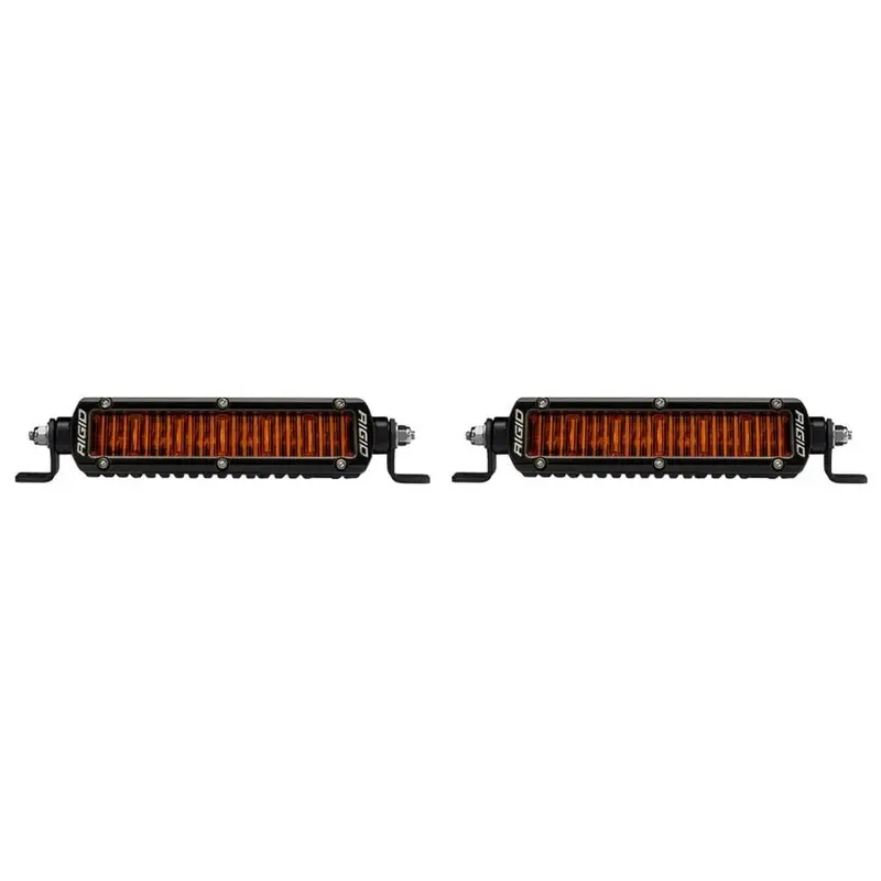 Rigid Sr-Series 6" Amber Pro Sae Fog Lights - Pair 1