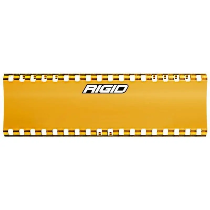 Rigid Sr-Series 6" Yellow Polycarbonate Plastic Cover 1