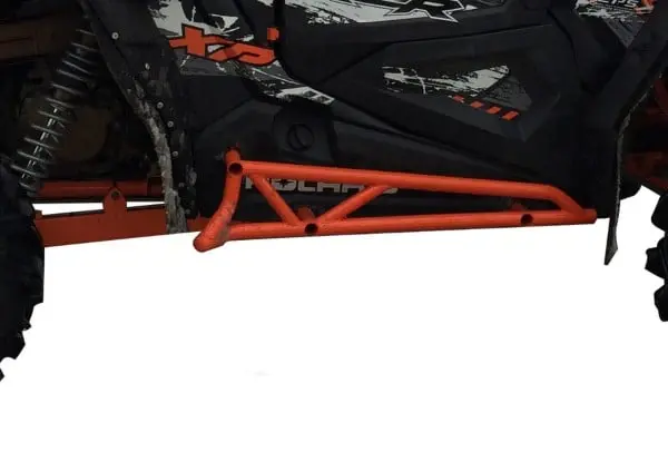 Rival Polaris Rzr 900 / Xp 1000 / Xp Turbo Rock Sliders - Black 2