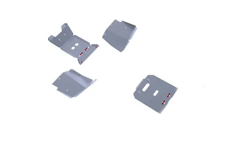 Rival Powersports '14-'25 Yamaha Viking Alloy Central Skid Plate 1