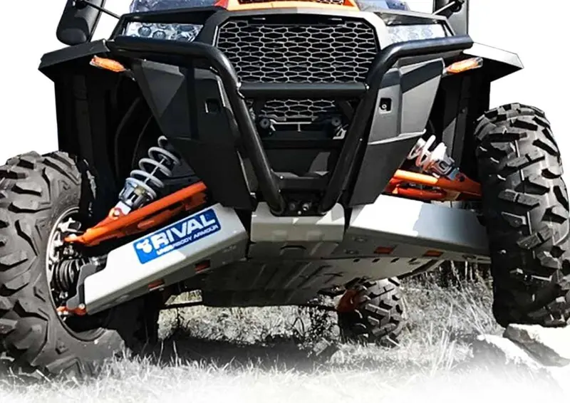 Rival Powersports '15-'23 Polaris Rzr Xp 1000 Alloy Central Skid Plate 2