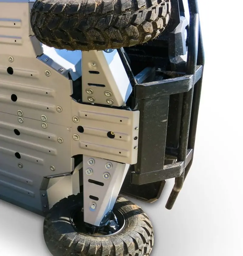 Rival Powersports '16-'25 Kawasaki Mule Pro Dxt Alloy Front A-Arm Guards 1