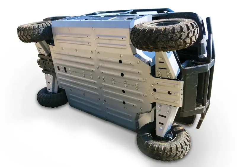 Rival Powersports '16-'25 Kawasaki Mule Pro Fxt Alloy Central Skid Plate 1