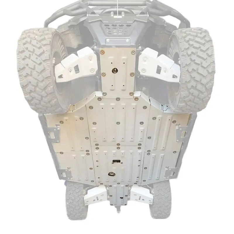 Rival Powersports '22-'25 Cf Moto U Force 600 Alloy Central Skid Plate 1