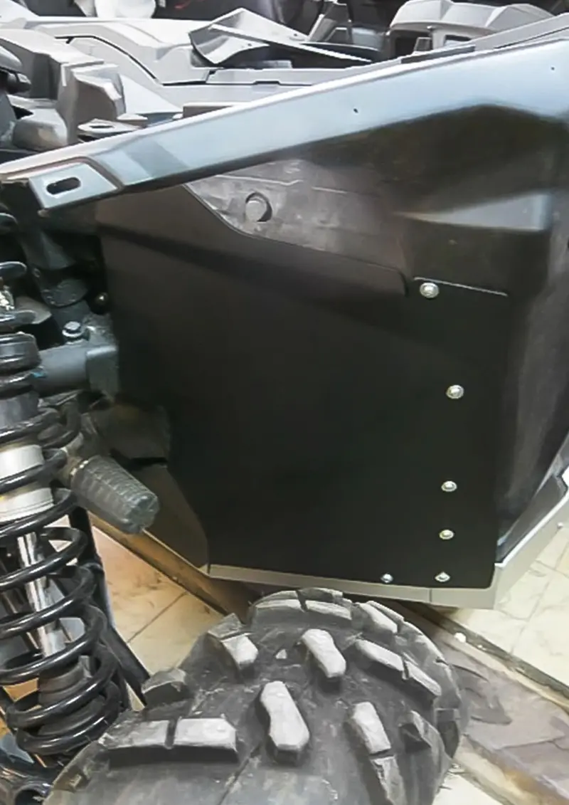Rival Powersports Can-Am Maverick X3 64'' / 72'' Footwell Protection 1