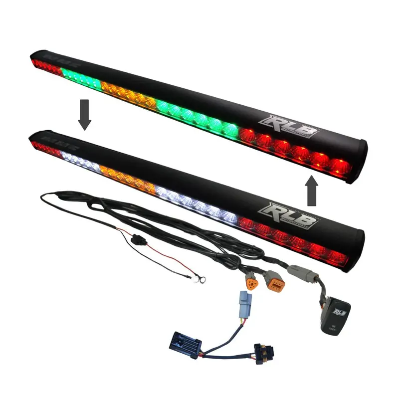 Rlb Motorsports Can-Am Defender Dual Color Led Chase Light - Green/White 1