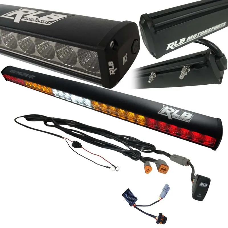Rlb Motorsports Can-Am Maverick Sport Dual Color Led Chase Light - Amber/White 1