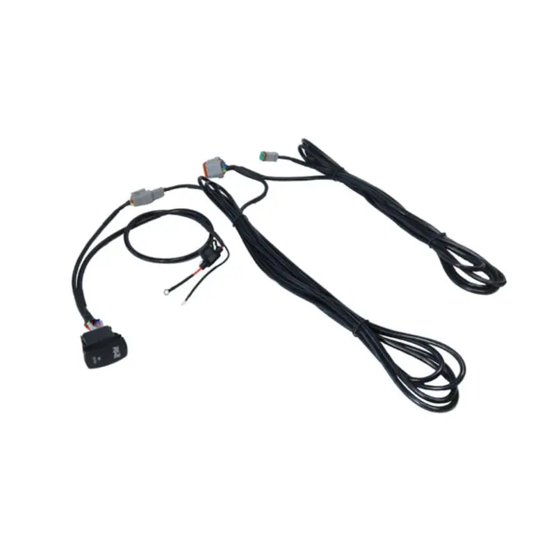 Rlb Motorsports Chase Light Wire Harness W/ Rocker Switch 1