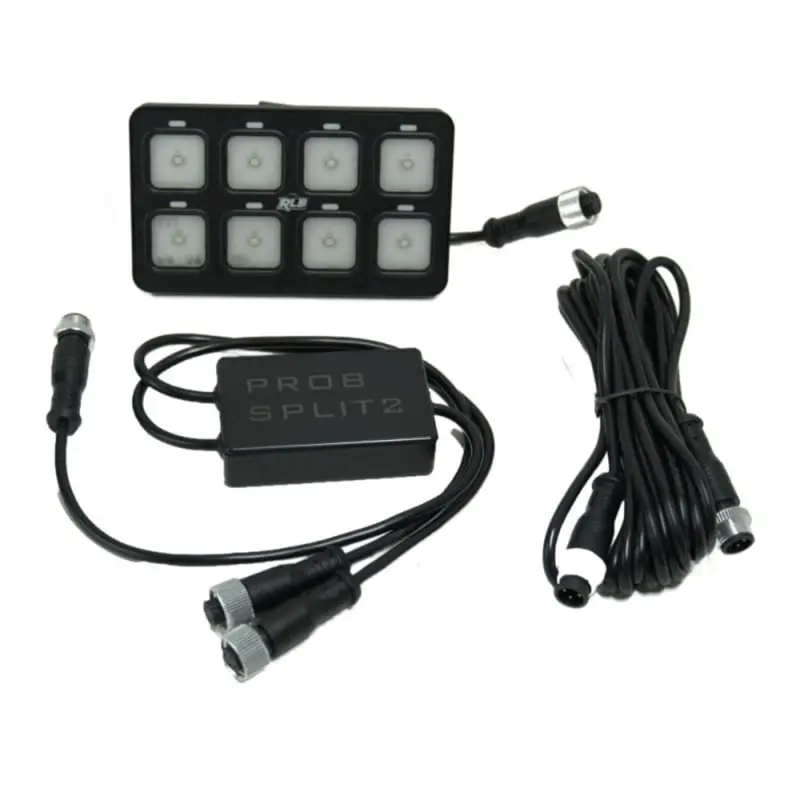 Rlb Motorsports Dp8 Dual Panel Splitter Kit 1