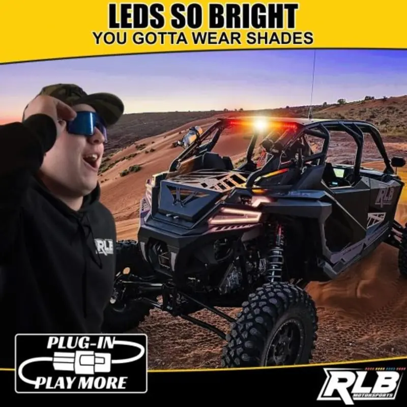Rlb Motorsports San Felipe V3 Chase Light - Amber/White 3