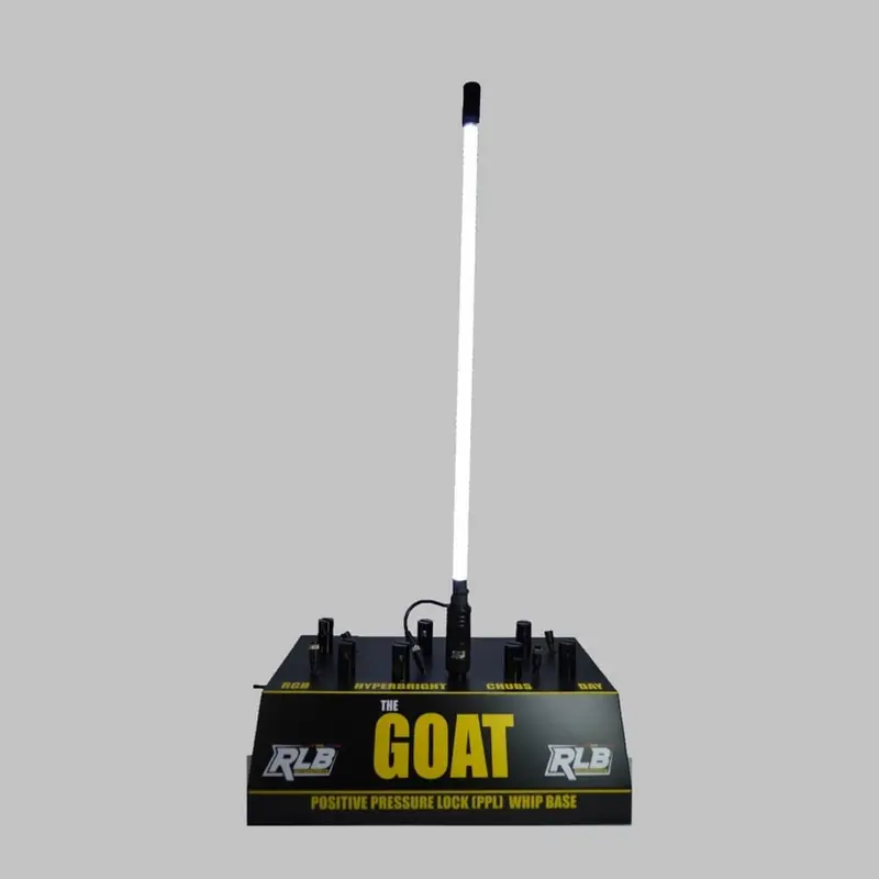 Rlb Motorsports Solid Color Goat Led Hyper Bright Whips 2