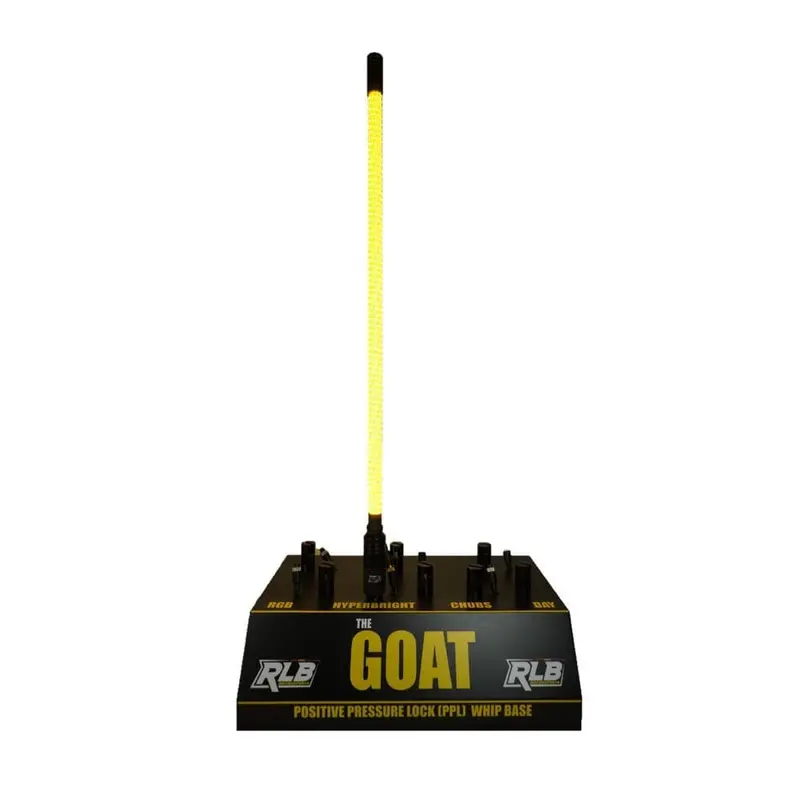 Rlb Motorsports Solid Color Goat Led Hyper Bright Whips 3