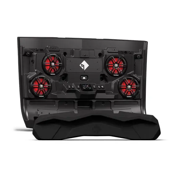 Rockford Fosgate '18+ Polaris Ranger Front Audio Roof - 2 Door Models 1