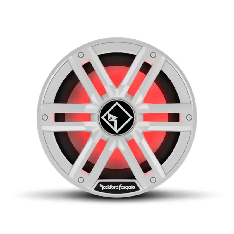 Rockford Fosgate M2 10" Dvc 2Ω Or 4Ω Color Optix Infinite Baffle Marine Subwoofer 2